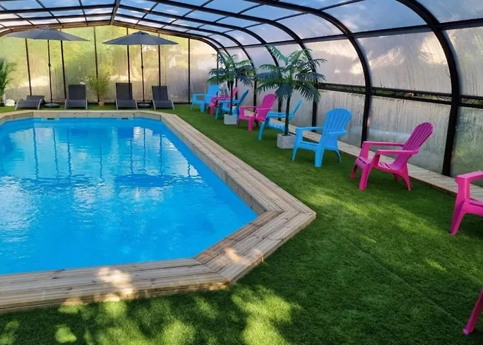 Les De Saumur, Piscine & Parc Boise, 100m Du Cadrenoir Saumur